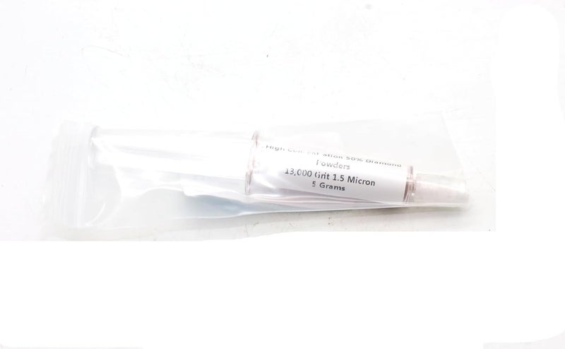 T-MAX 1.5 Micron 50% Concentration 12,000 Grit 5 Gram Diamond Lapping Paste Polishing Compound Syringe Mirror Finish for Jewelry, Metal, Ring, Gemstone, Glass, Coin - Image 3